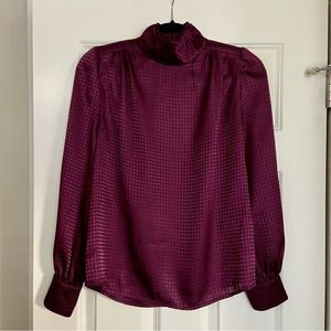 NWOT Nordstrom Gorgeous Maroon Top!
